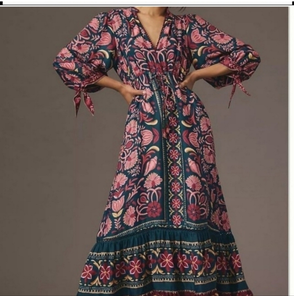 Farm Rio Seashell Maxidress - Picture 1 of 5